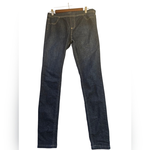 ROEBUCKS&CO. Women's Plus Size16 Blue Jeggings with Slim Fit and Gradient Effect - Picture 1 of 6